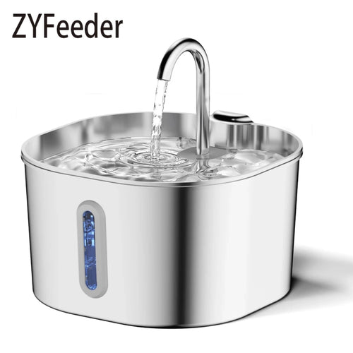 Stainless Steel Automatic Pet Water Fountain